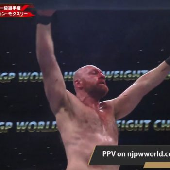 NJPW Betrays WWE by Crowning AEW Star Jon Moxley as IWGP Champ